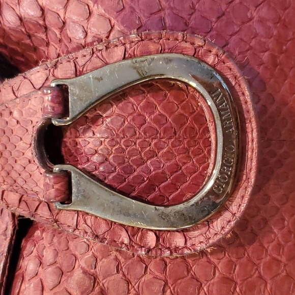Giorgio Armani python skin bag - Picture 3 of 13